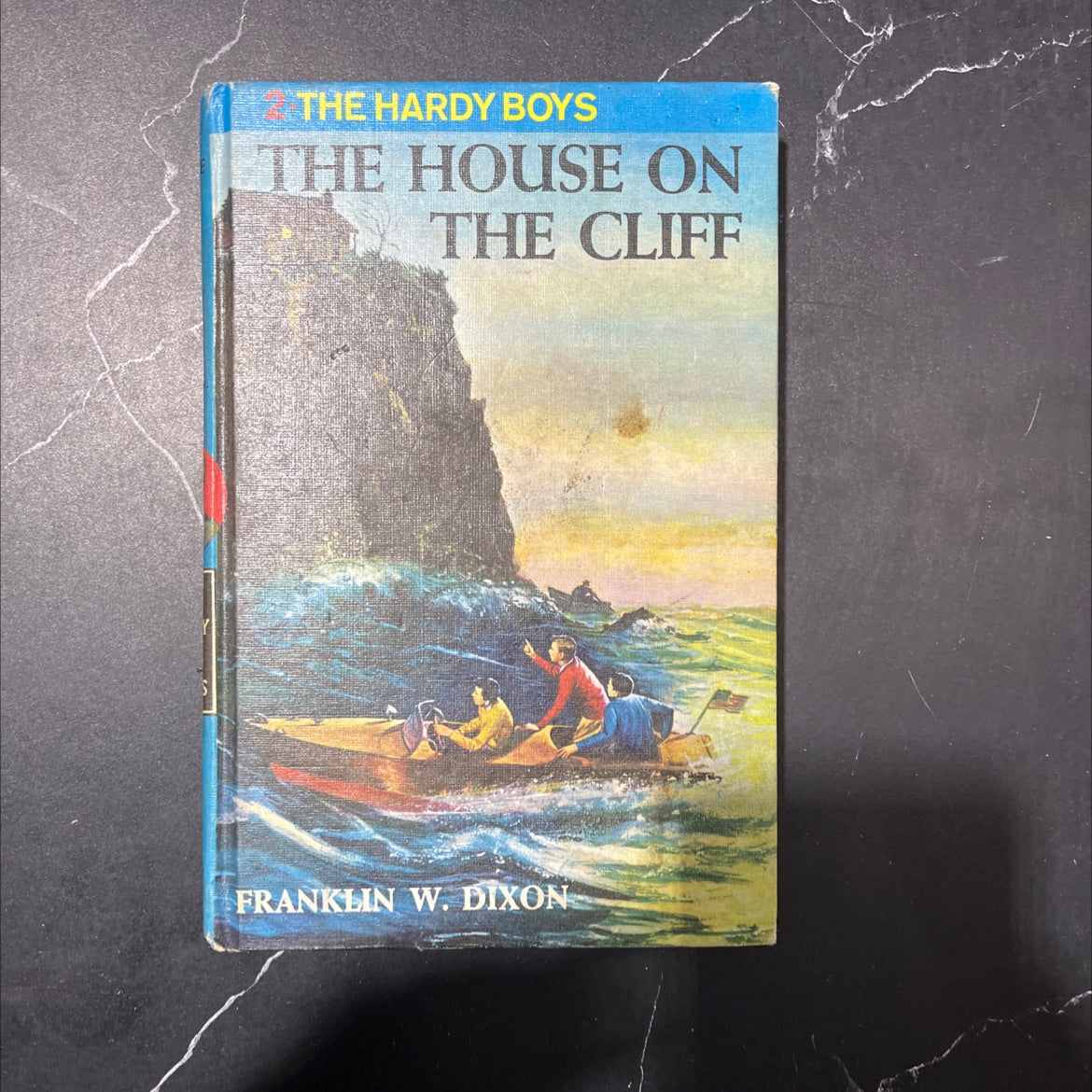the house on the cliff book, by franklin w. dixon, 1959 Hardcover image 1