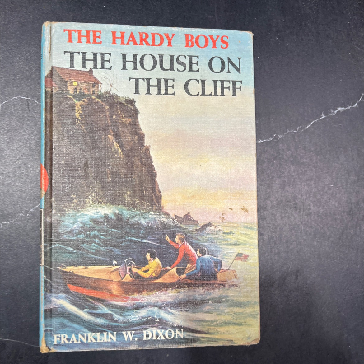 the house on the cliff book, by franklin w. dixon, 1959 Hardcover image 1