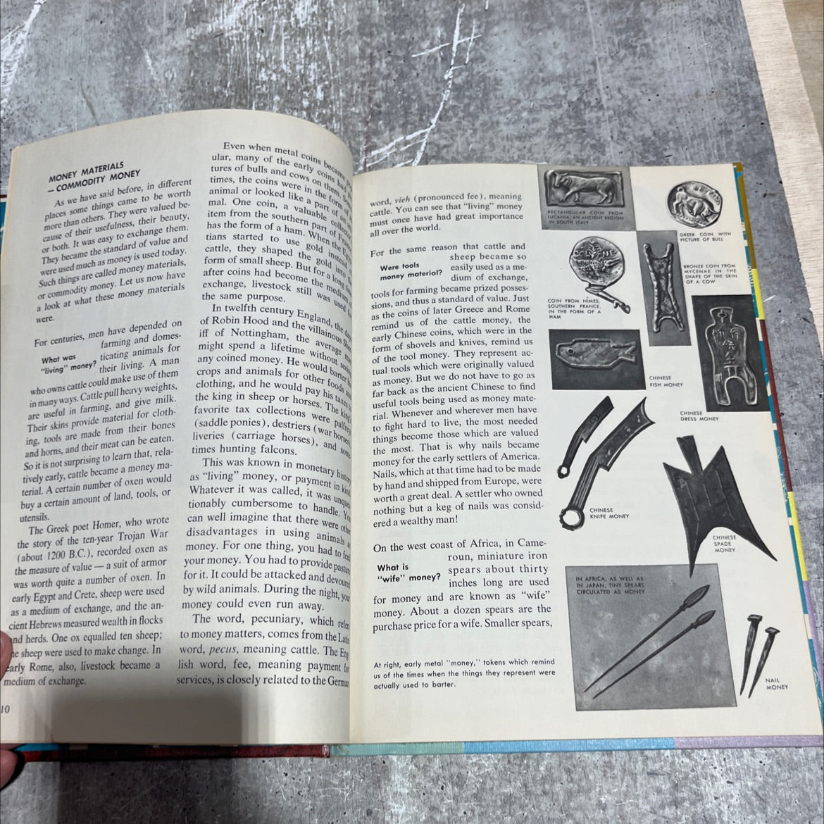 the how and why wonder book of coins and currency book, by Dr. Paul J. Gelinas, 1965 Hardcover image 4