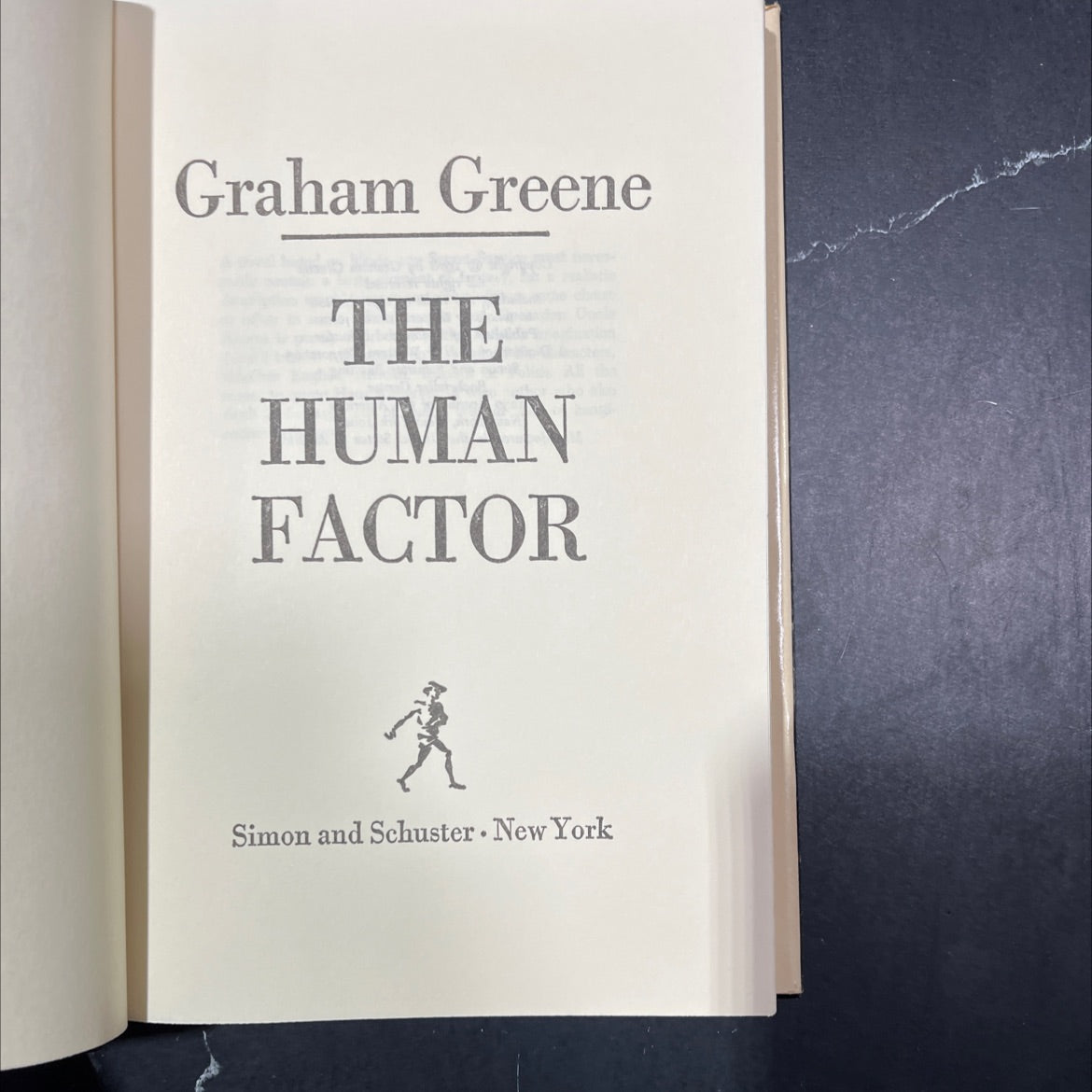 the human factor book, by Graham Greene, 1978 Hardcover image 2
