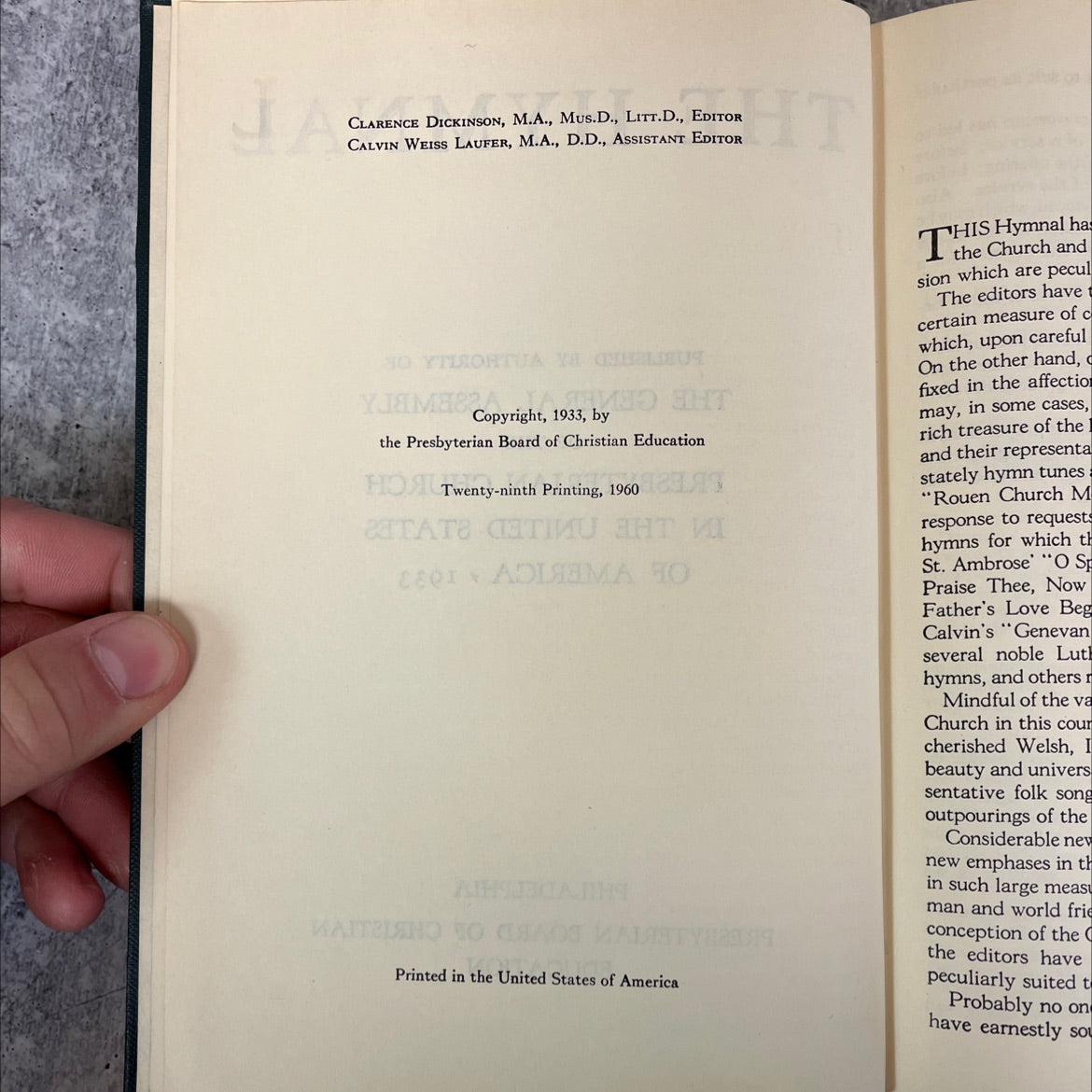 the hymnal published by authority of the general assembly of the presbyterian church in the united states of america image 3