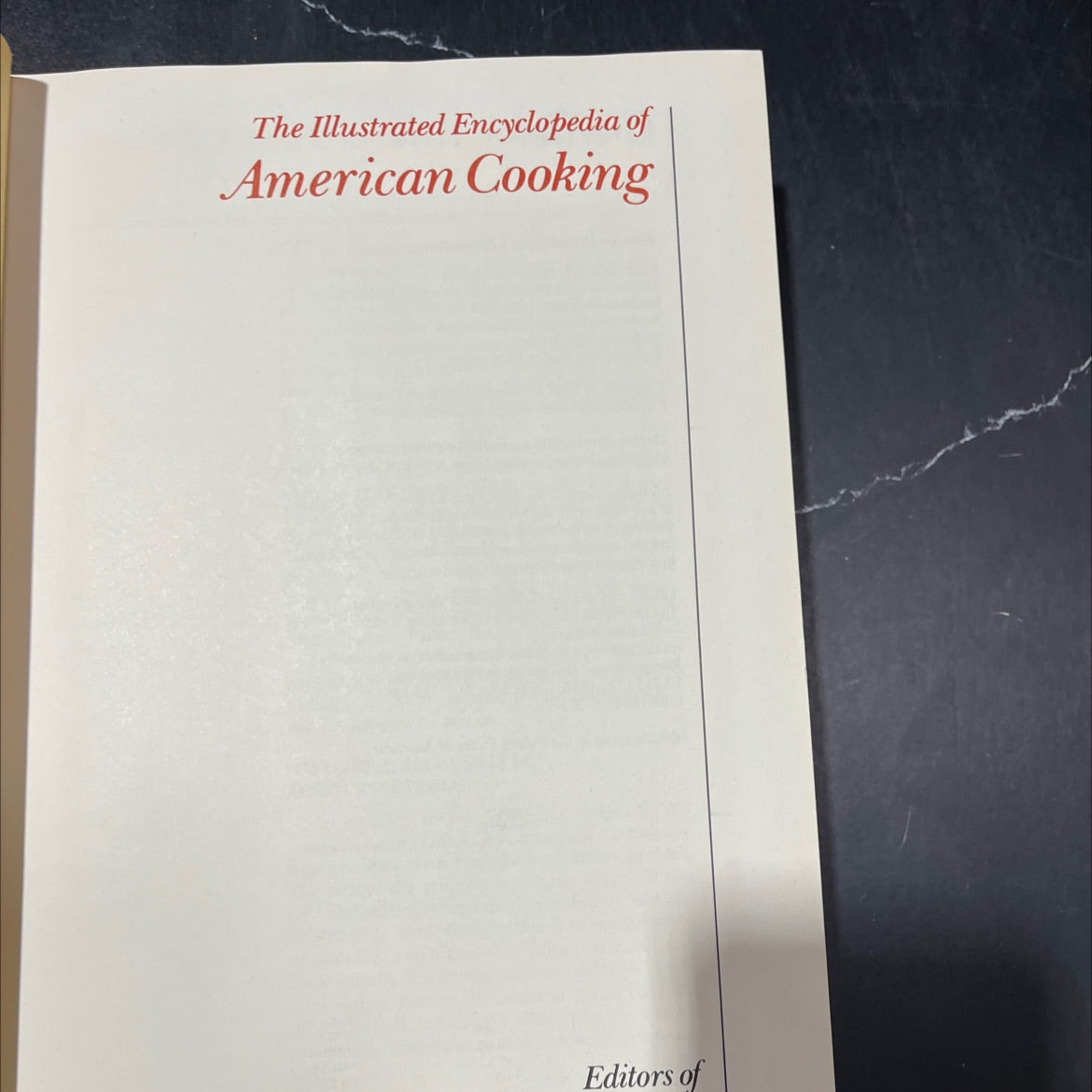 the illustrated encyclopedia of american cooking book, by editors of the southwestern company, 1986 Hardcover image 2