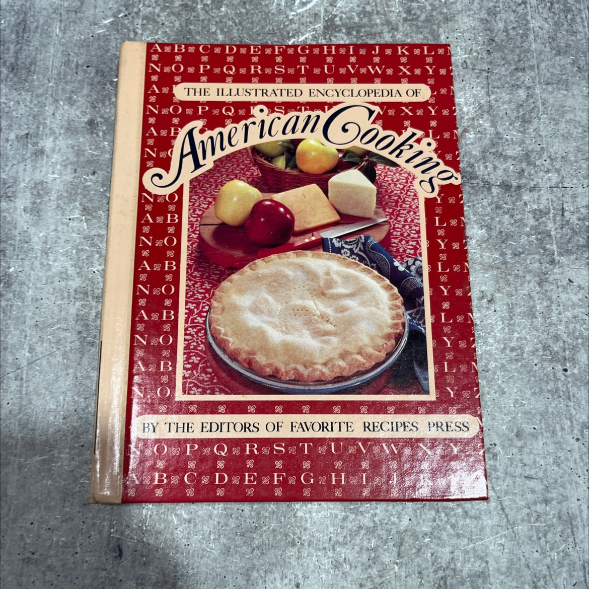 the illustrated encyclopedia of american cooking book, by editors of favorite recipes press, unknown Hardcover image 1