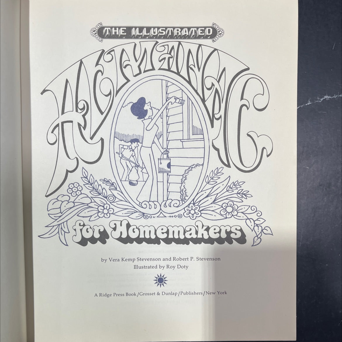 the illustrated for homemakers book, by Vera Kemp Stevenson and Robert P. Stevenson, 1974 Hardcover image 2