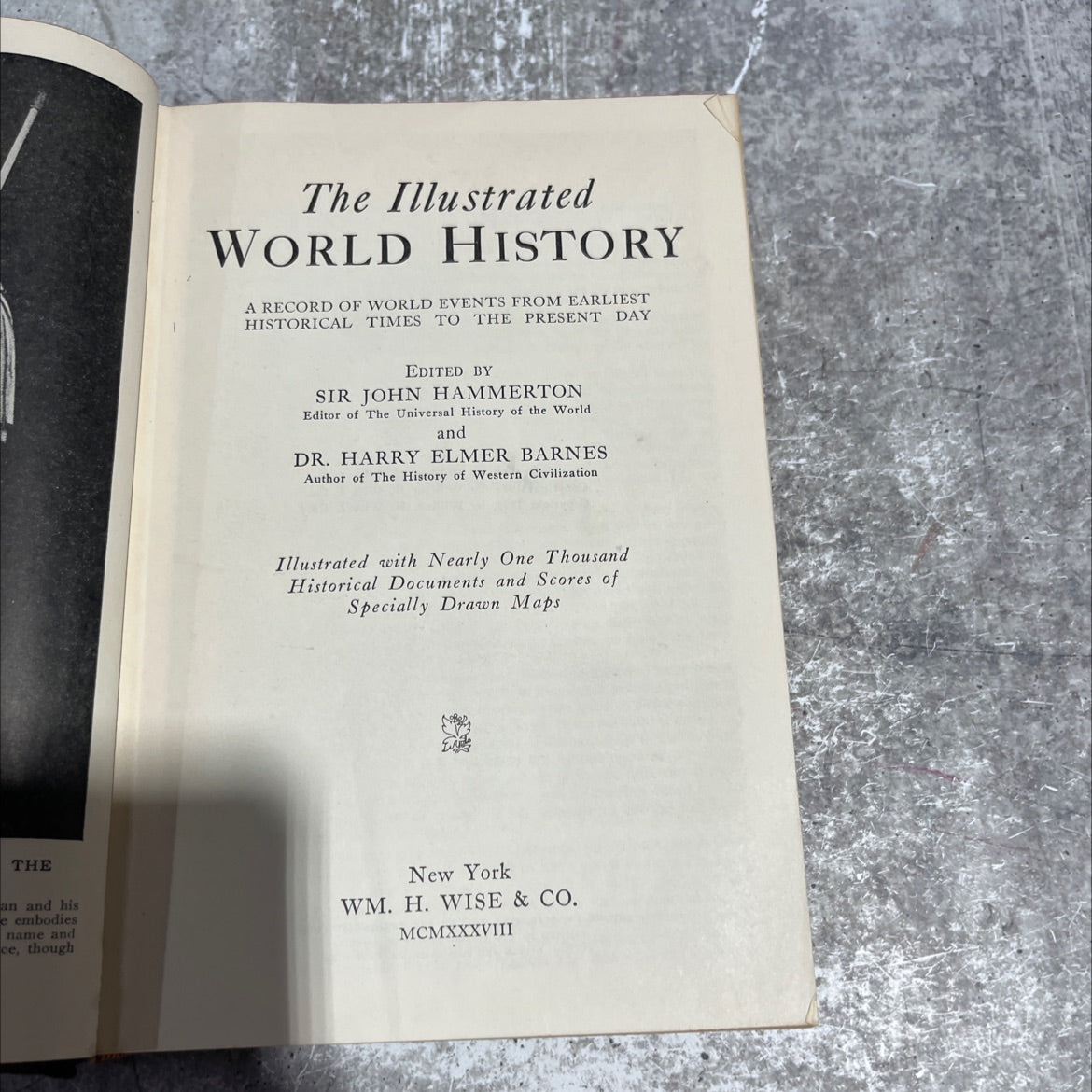 the illustrated world history a record of world events from earliest historical times to the present day book, by sir image 2