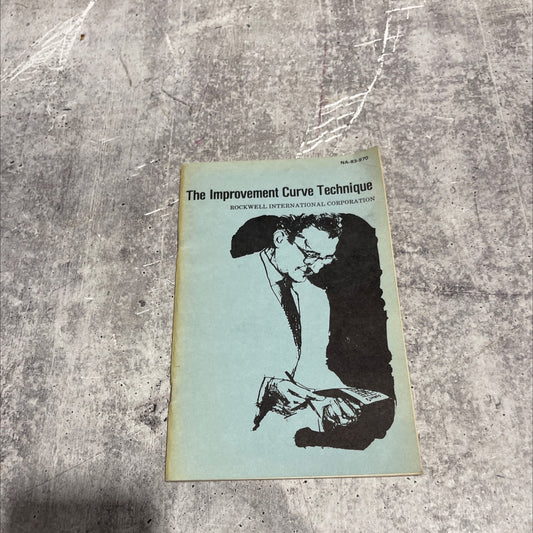 the improvement curve technique book, by rockwell international corporation, 1983 Paperback image 1