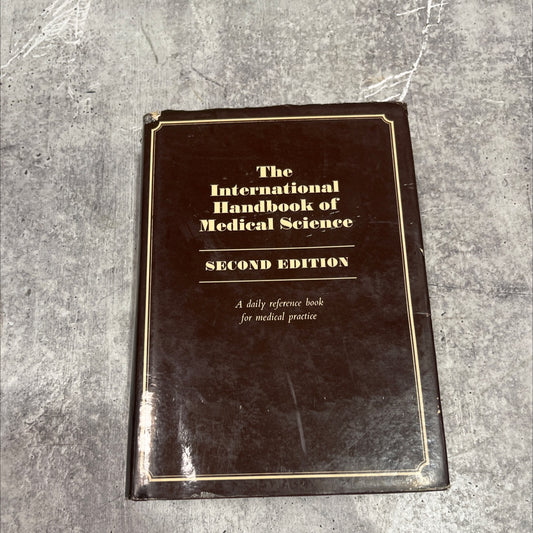 the international handbook of medical science book, by david horrobin, alexander gunn, 1972 Hardcover image 1