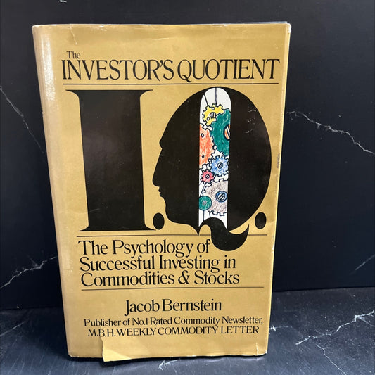 the investor's quotient book, by Jacob Bernstein, 1980 Hardcover image 1