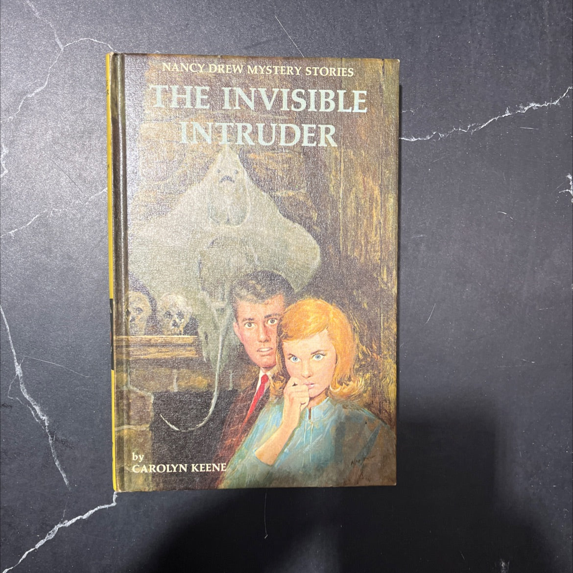 the invisible intruder book, by carolyn keene, 1969 Hardcover image 1