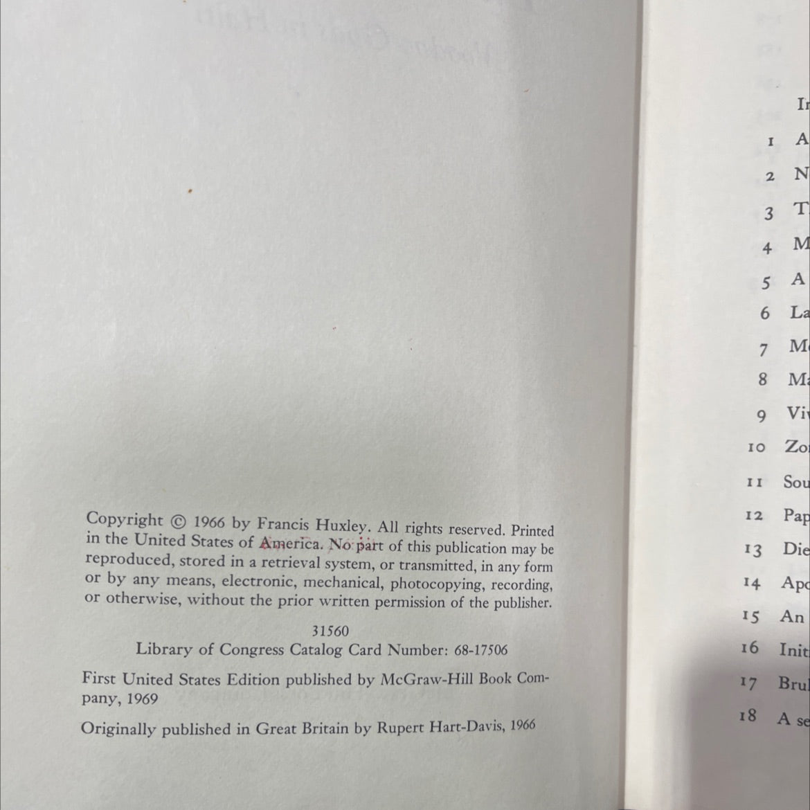 the invisibles voodoo gods in haiti book, by francis huxley, 1969 Hardcover image 3