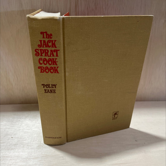 the jack sprat cookbook or good eating on a low-cholesterol, low-saturated-fat diet book, by olive c. zane, 1973 image 1