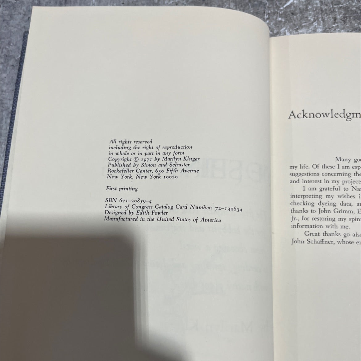 the joy of spinning book, by marilyn kluger, 1971 Hardcover image 3