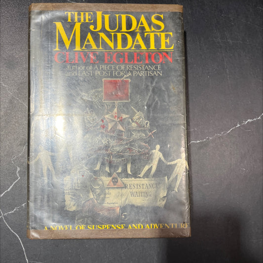 the judas mandate book, by Clive Egleton, 1972 Hardcover image 1