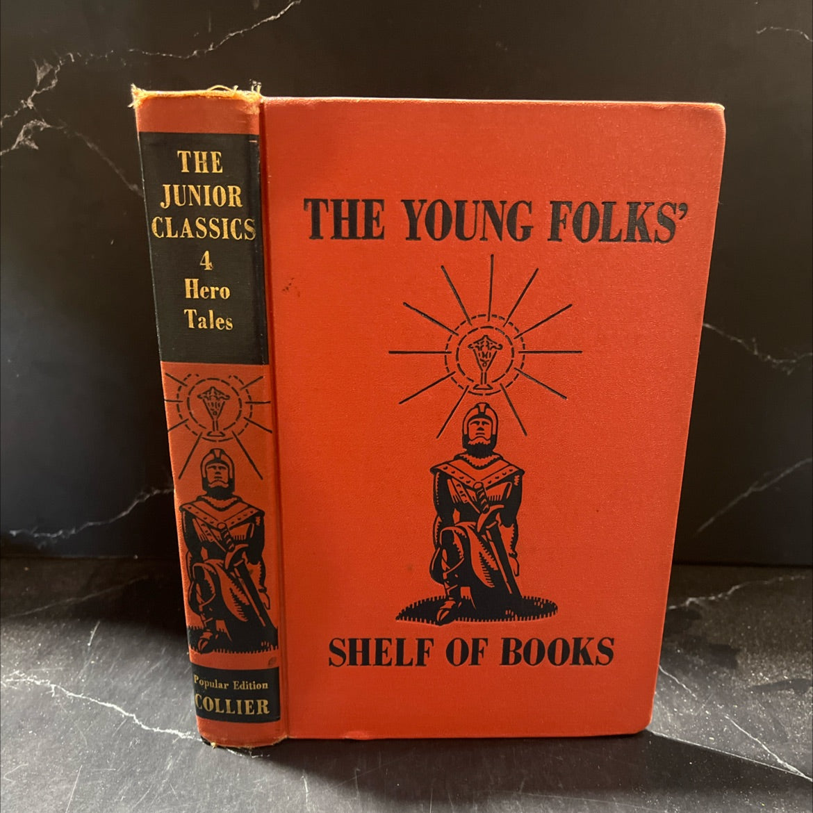 the junior classics volume four popular edition illustrated hero tales book, by mabel williams, marcia dalphin, 1957 image 1