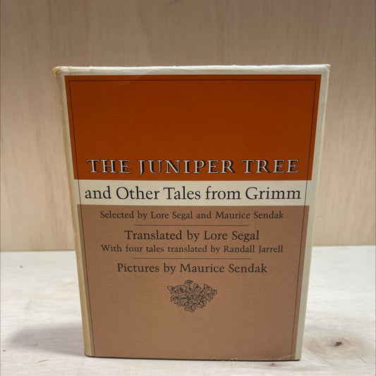 the juniper tree and other tales from grimm book, by lore segal and maurice sendak, 1973 Hardcover image 1