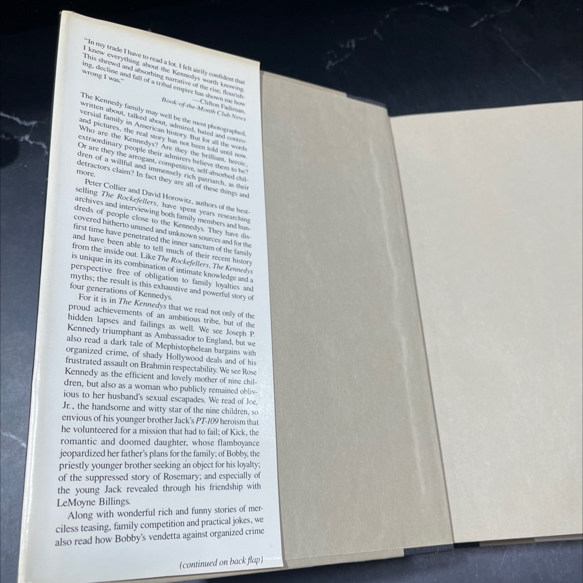 the kennedys an american drama book, by Peter Collier, David Horowitz, 1984 Hardcover image 4