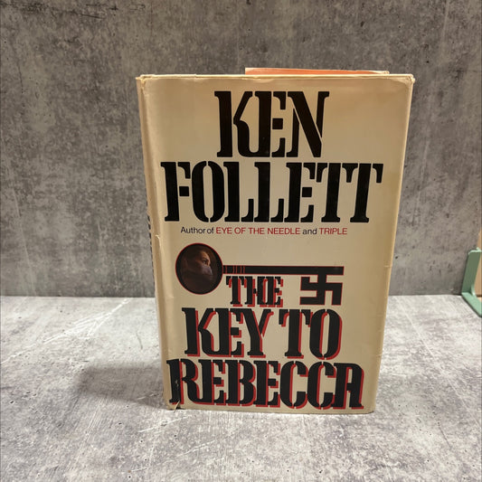 the key to rebecca book, by ken follett, 1980 Hardcover image 1
