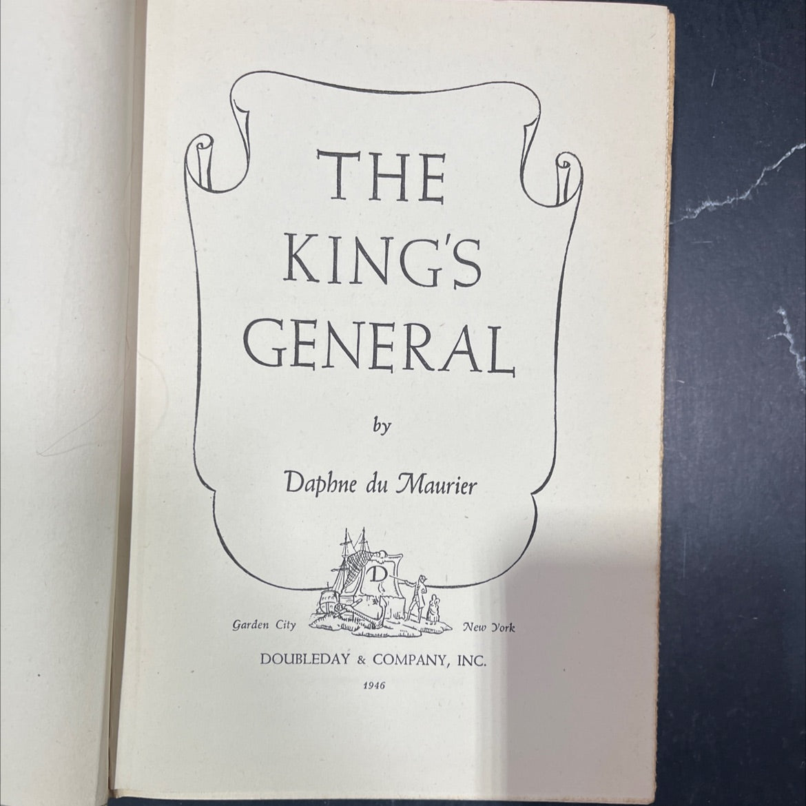 the king's general book, by daphne du maurier, 1946 Hardcover image 2