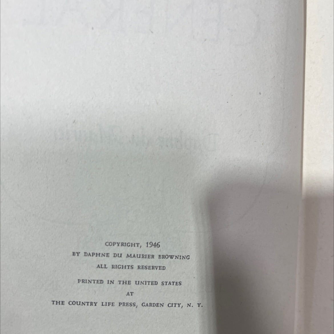 the king's general book, by daphne du maurier, 1946 Hardcover image 3