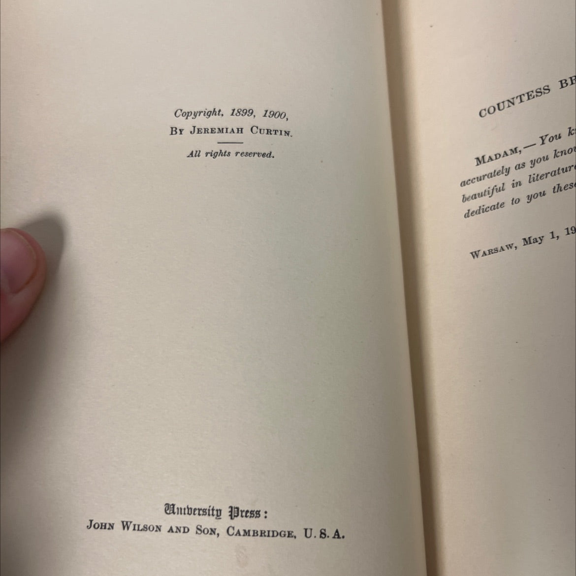 the knights of the cross book, by henryk sienkiewicz, 1900 Hardcover image 3