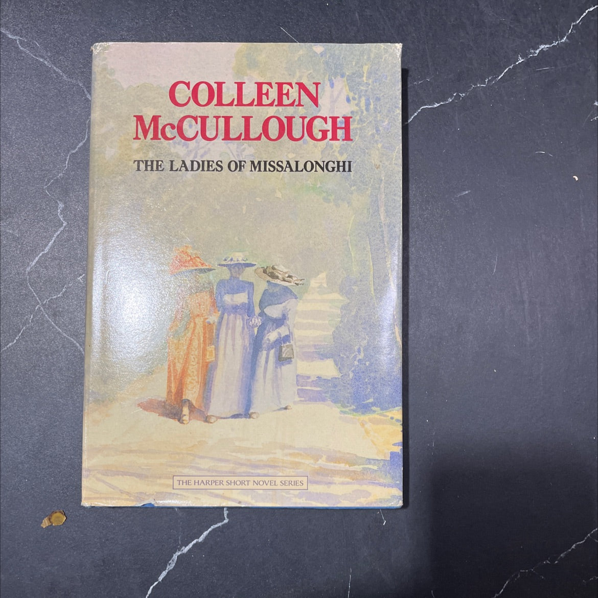 the ladies of missalonghi book, by colleen mccullough, 1987 Hardcover image 1