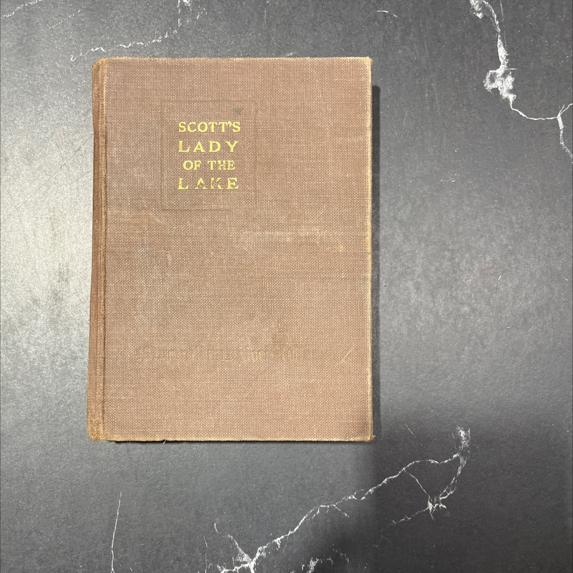the lady of the lake book, by walter scott, 1922 Hardcover image 1