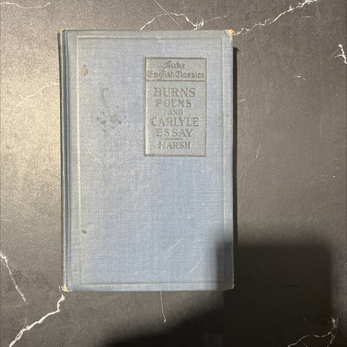 the lake english classics revised edition with helps to study selected poems by robert burns and essay on burns by image 1