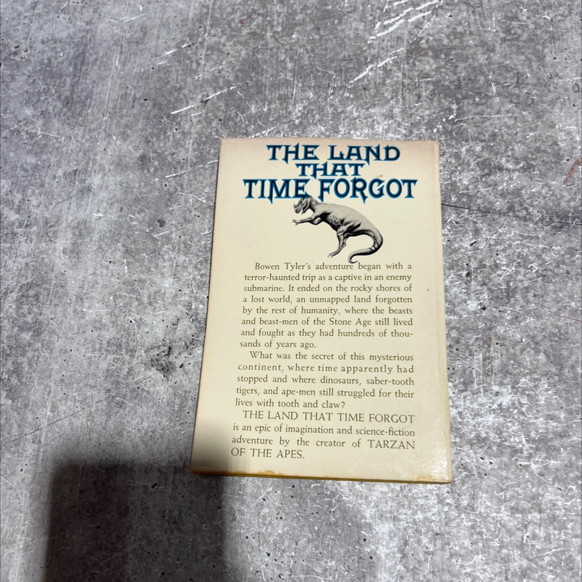the land that time forgot book, by edgar rice burroughs, 1970 Paperback image 4