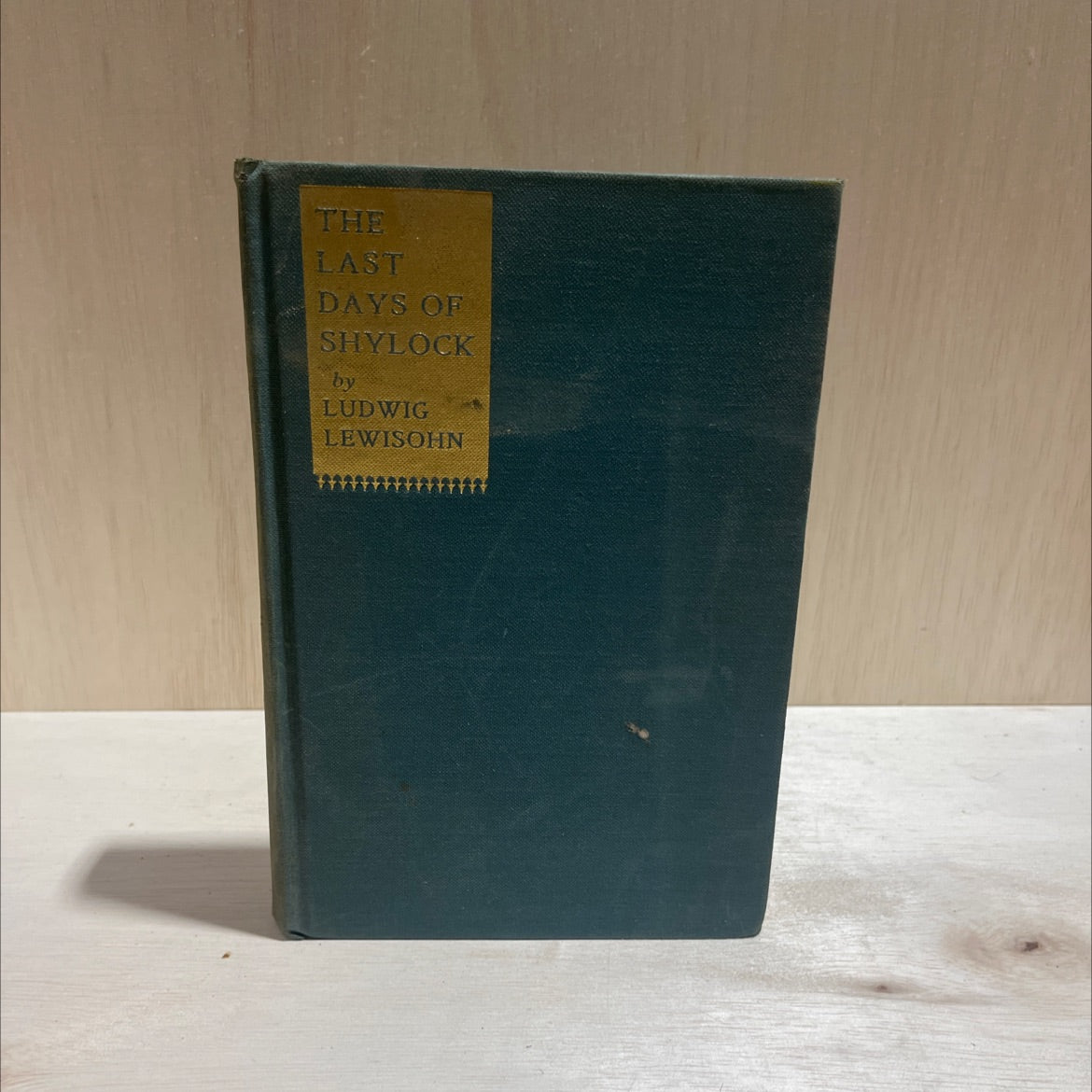 the last days of shylock book, by ludwig lewisohn, 1931 Hardcover image 1