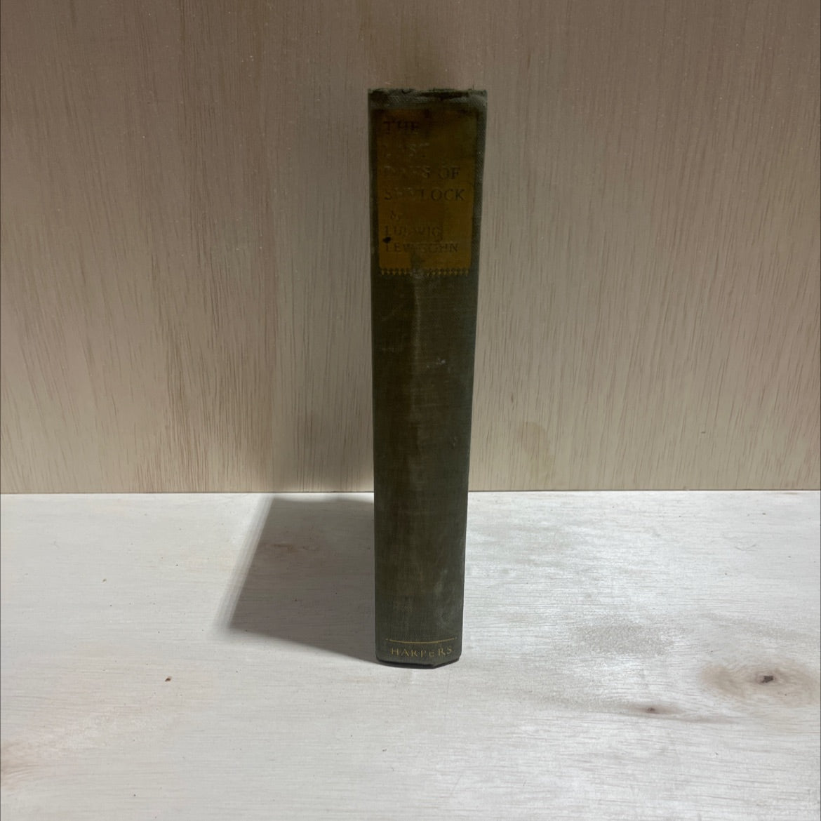 the last days of shylock book, by ludwig lewisohn, 1931 Hardcover image 4