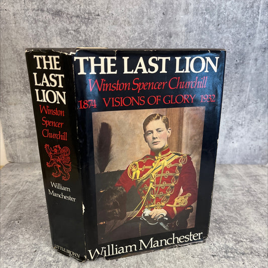 the last lion, winston spencer churchill book, by william manchester, 1983 Hardcover, Vintage image 1