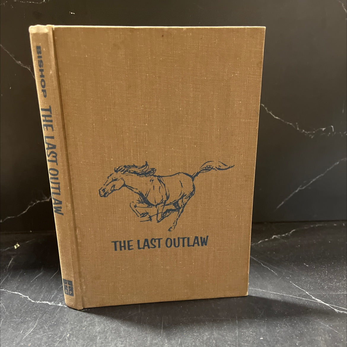 the last outlaw book, by curtis bishop, 1967 Hardcover image 1