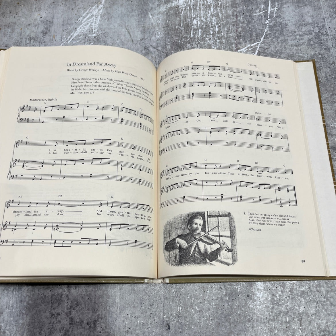 the laura ingalls wilder songbook book, by Eugenia Garson, 1968 Hardcover image 4