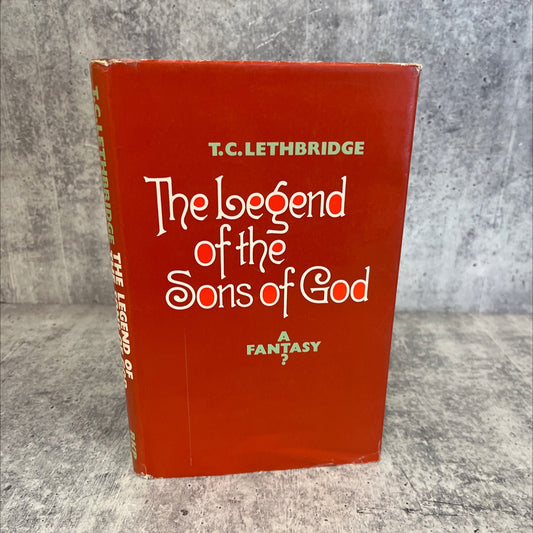 the legend of the sons of god book, by T. C. Lethbridge, 1972 Hardcover, Vintage image 1