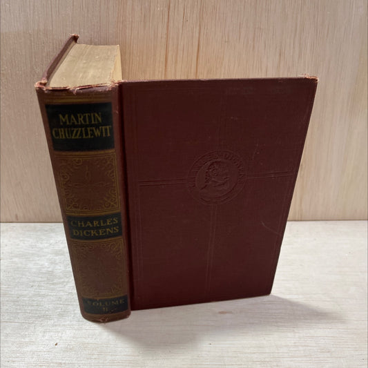 the life and adventures of martin chuzzlewit book, by charles dickens, 1868 Hardcover, Antique image 1