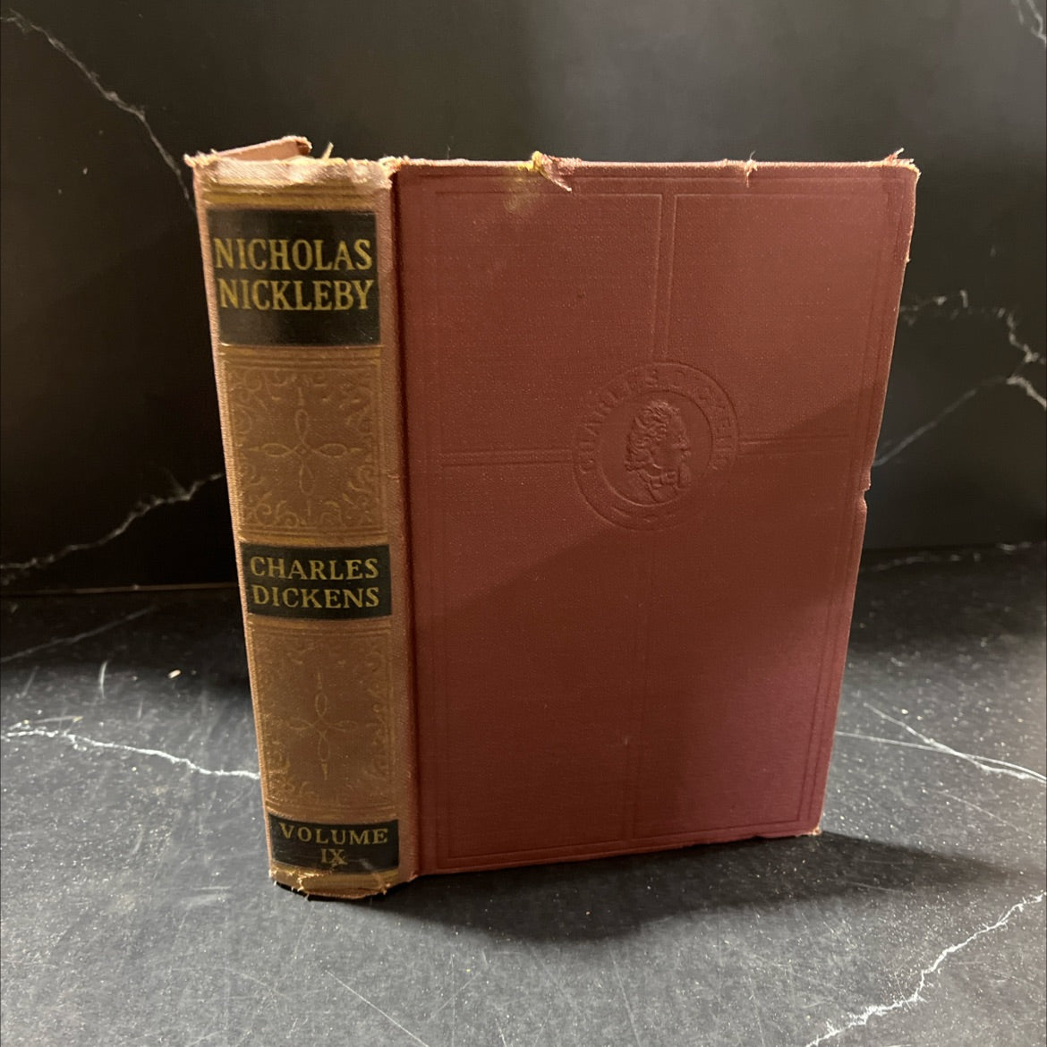 the life and adventures of nicholas nickleby book, by charles dickens, 1868 Hardcover image 1