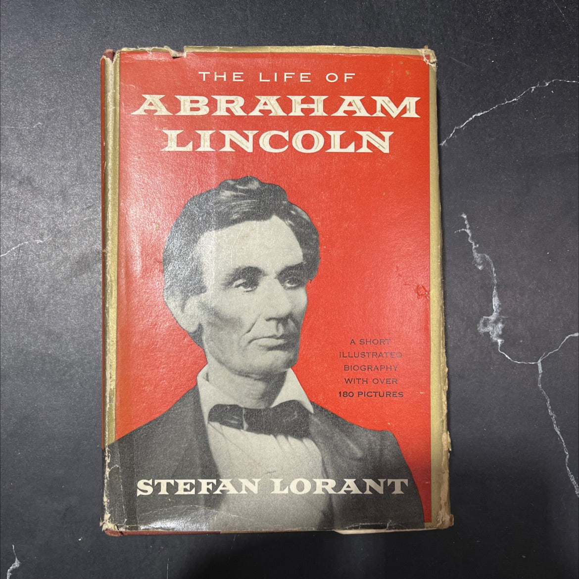 the life of abraham lincoln a short, illustrated biography book, by Stefan Lorant, 1954 Hardcover image 1