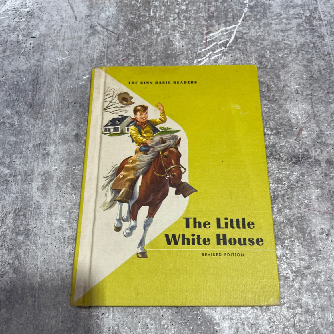 the little white house book, by odille ousley, david h. russell, 1957 Hardcover image 1