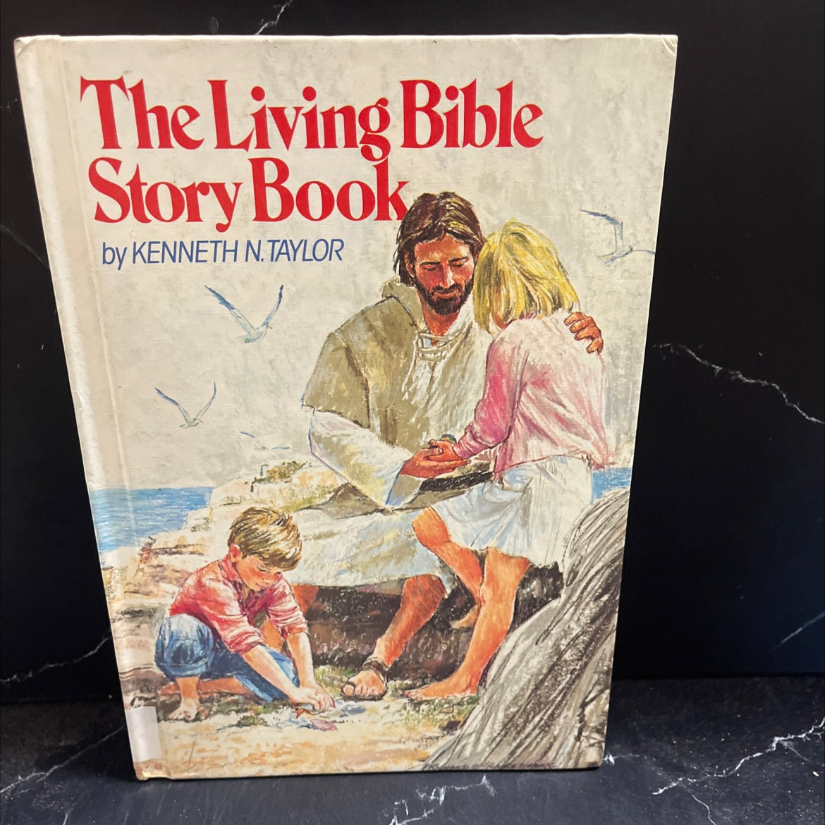 the living bible story book book, by kenneth n. taylor, 1985 Hardcover image 1