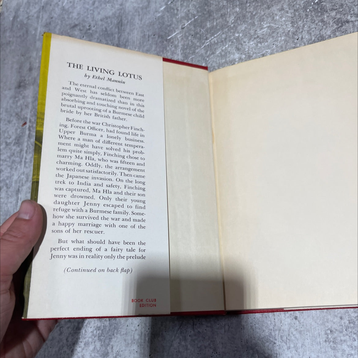 the living lotus book, by ethel mannin, 1956 Hardcover image 4