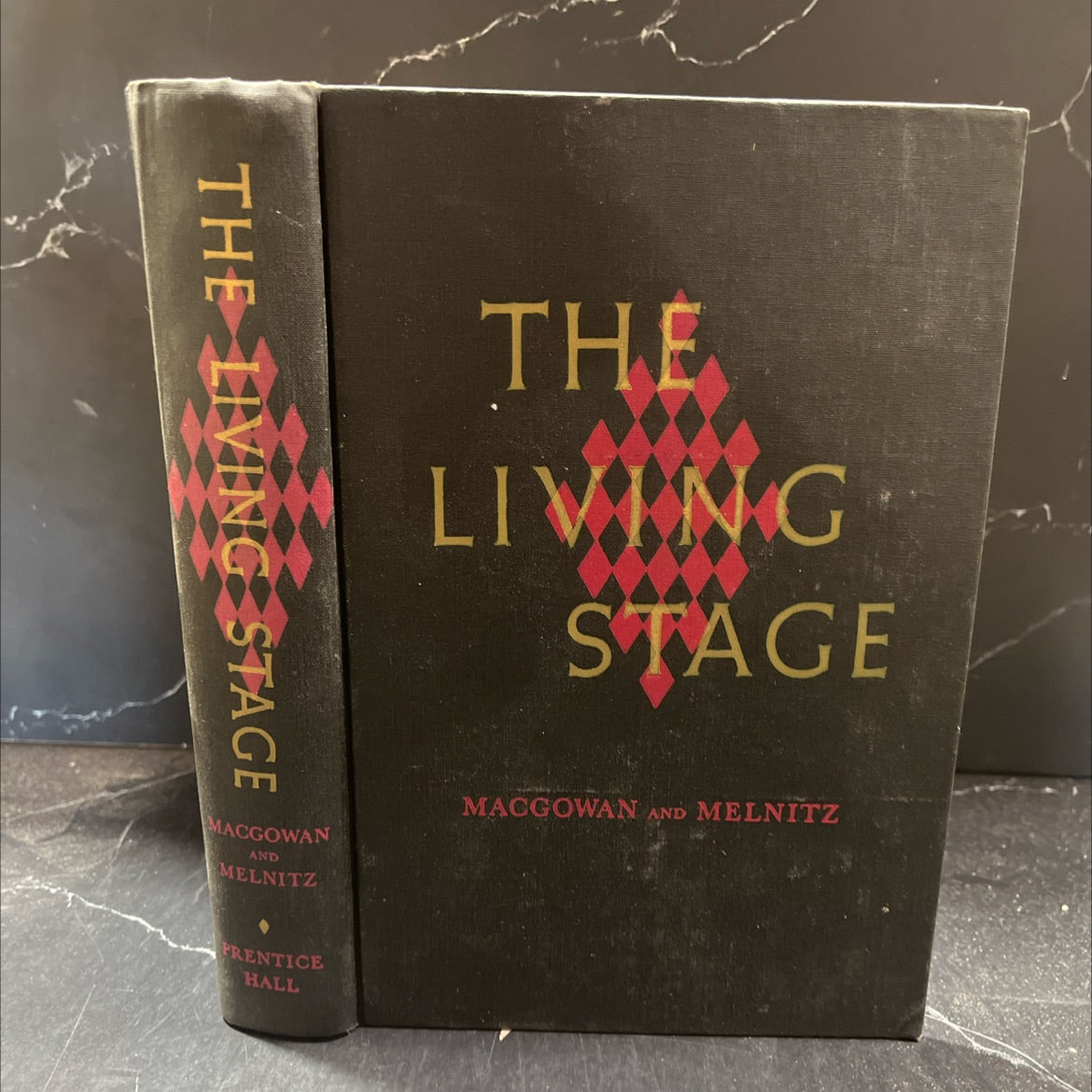 the livingstage a history of the world theater book, by kenneth macgowan, william melnitz, 1965 Hardcover image 1