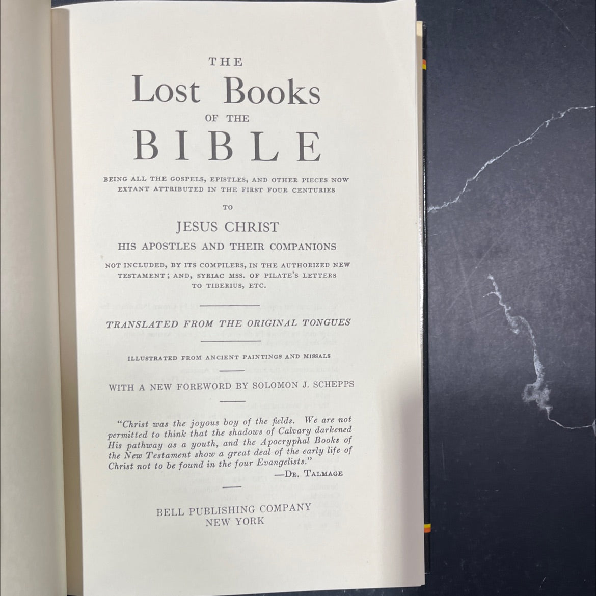 the lost books of the bible book, by unknown, 1979 Hardcover image 2