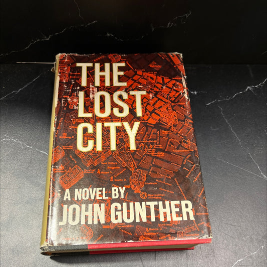 the lost city book, by john gunther, 1964 Hardcover, Vintage image 1