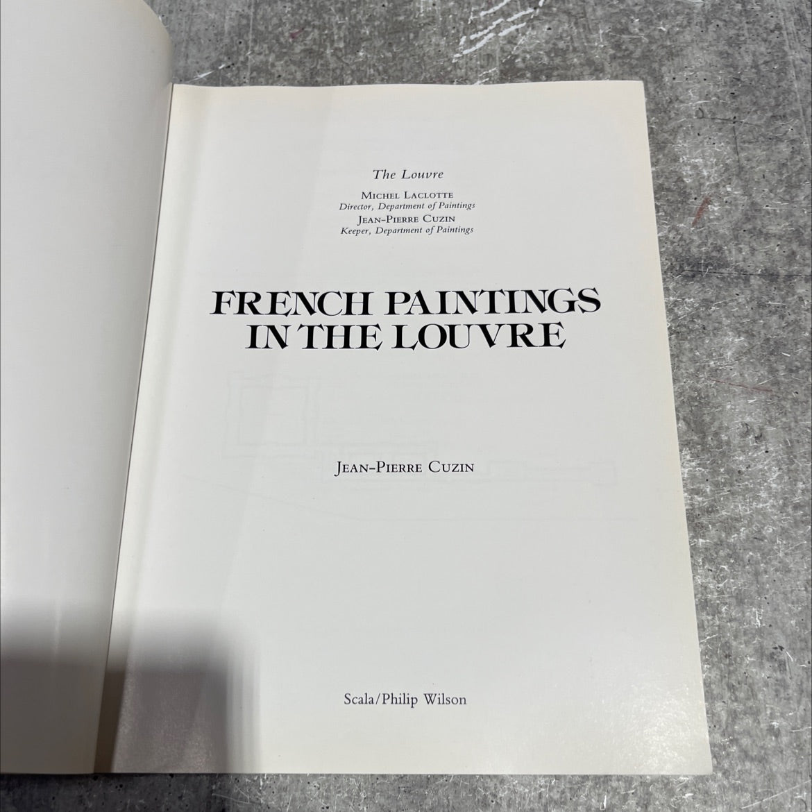 the louvre book, by michel laclotte, jean-pierre cuzin, 1982 Paperback image 2