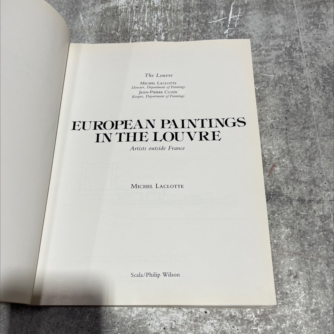 the louvre book, by michel laclotte, 1982 Paperback image 2