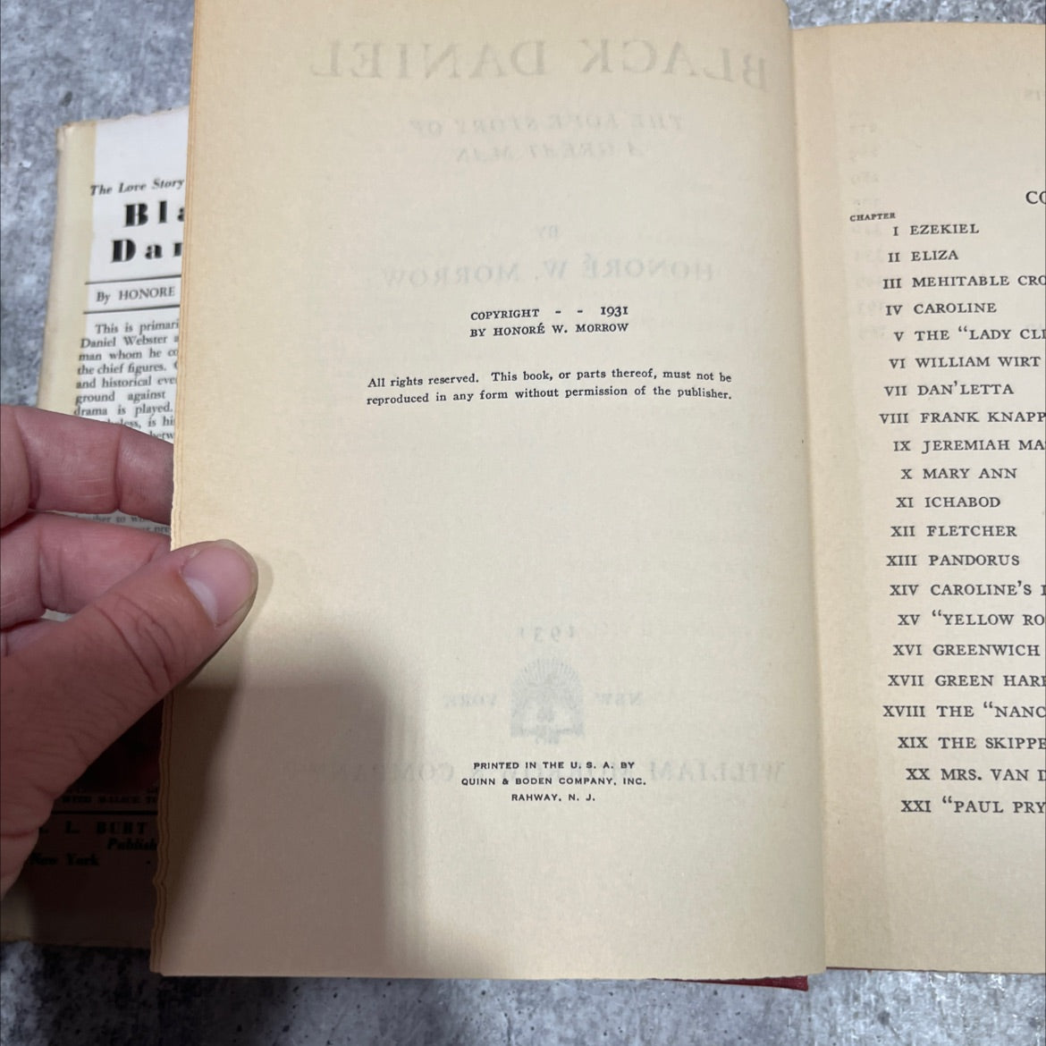 the love story of a great man book, by honoré w. morrow, 1931 Hardcover image 3