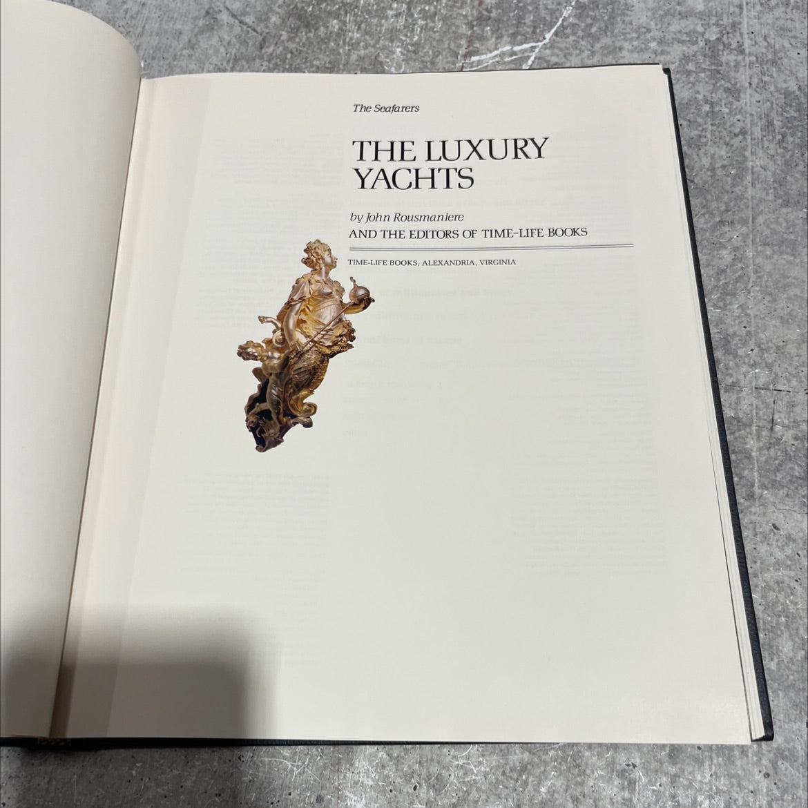 the luxury yachts book, by John Rousmaniere, 1984 Hardcover image 2