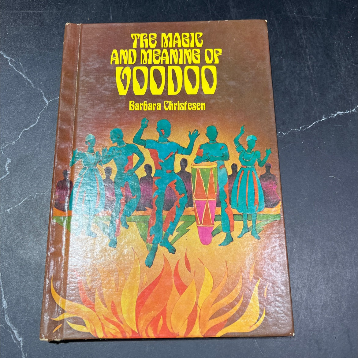 the magic and meaning of voodoo book, by Barbara Christesen, 1977 Hardcover image 1