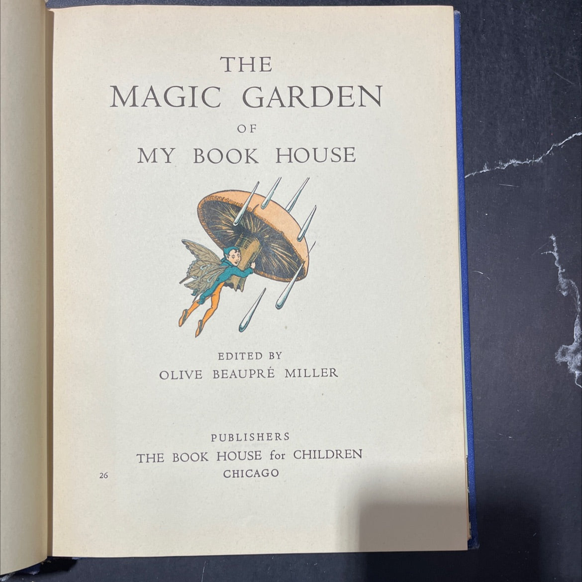 the magic garden of my book house book, by olive beaupré miller, 1937 Hardcover image 2