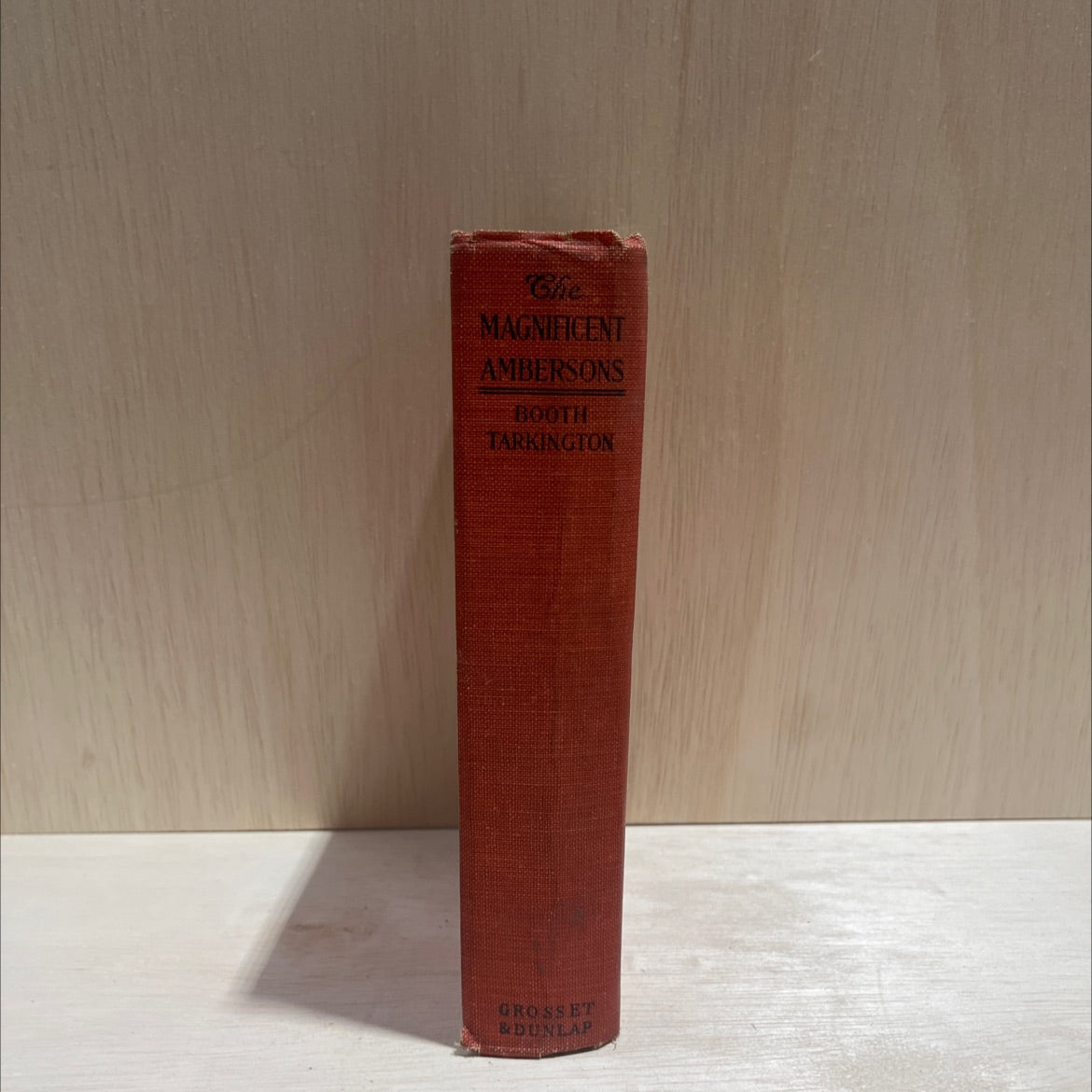 the magnificent ambersons book, by booth tarkington, 1918 Hardcover image 4